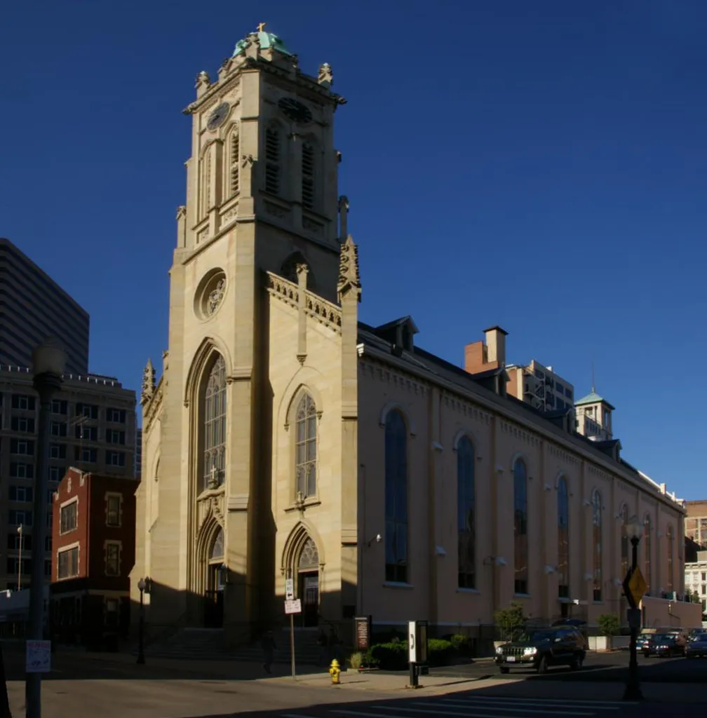 I took this photograph of St. Francis Xavier Church located at 607 Sycamore Street, Cincinnati, Ohio on Sunday, June 10, 2007 with a Pentax K100D Digital SLR camera. MamaGeek (talk/contrib) 00:31, 14 June 2007 (UTC)