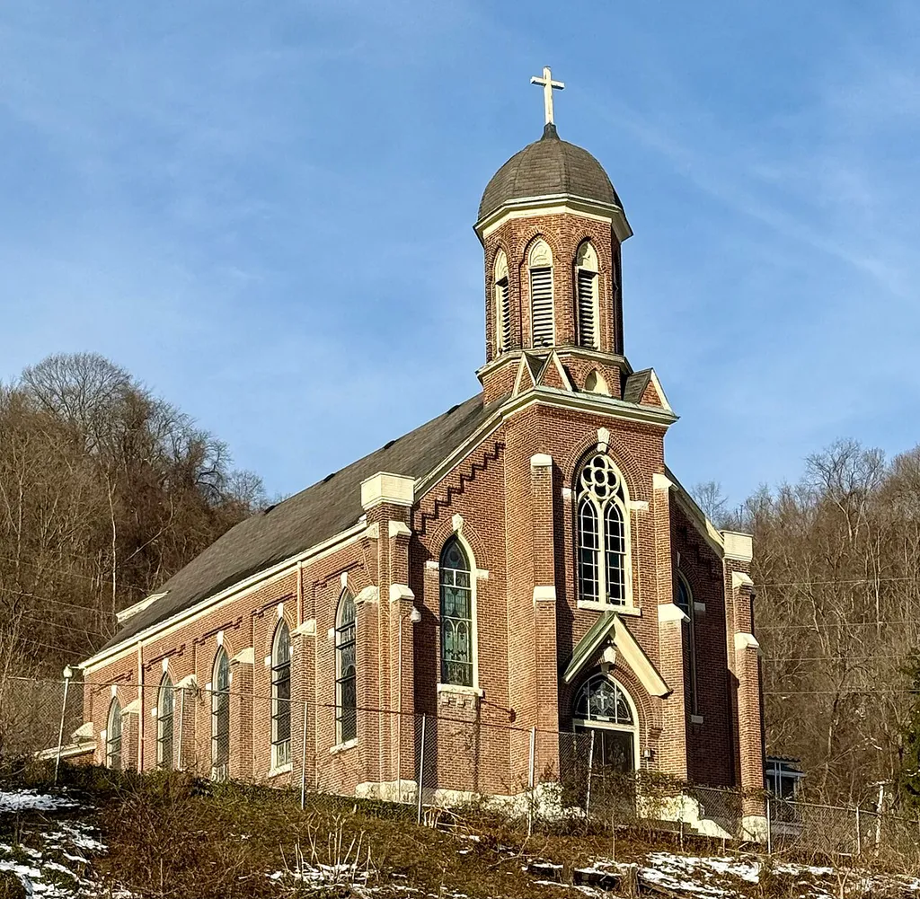 St. Anthony of Padua Catholic Church in Bridgeport, Ohio.