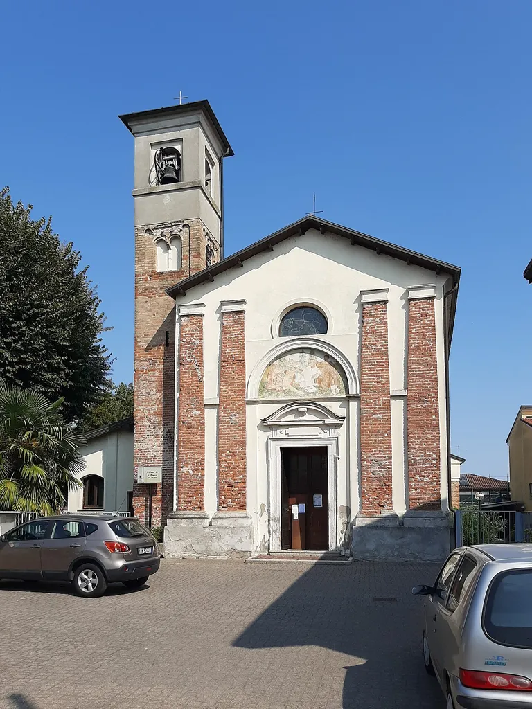 La chiesa di San Pietro (ex parrocchiale) a Vizzolo Predabissi.
