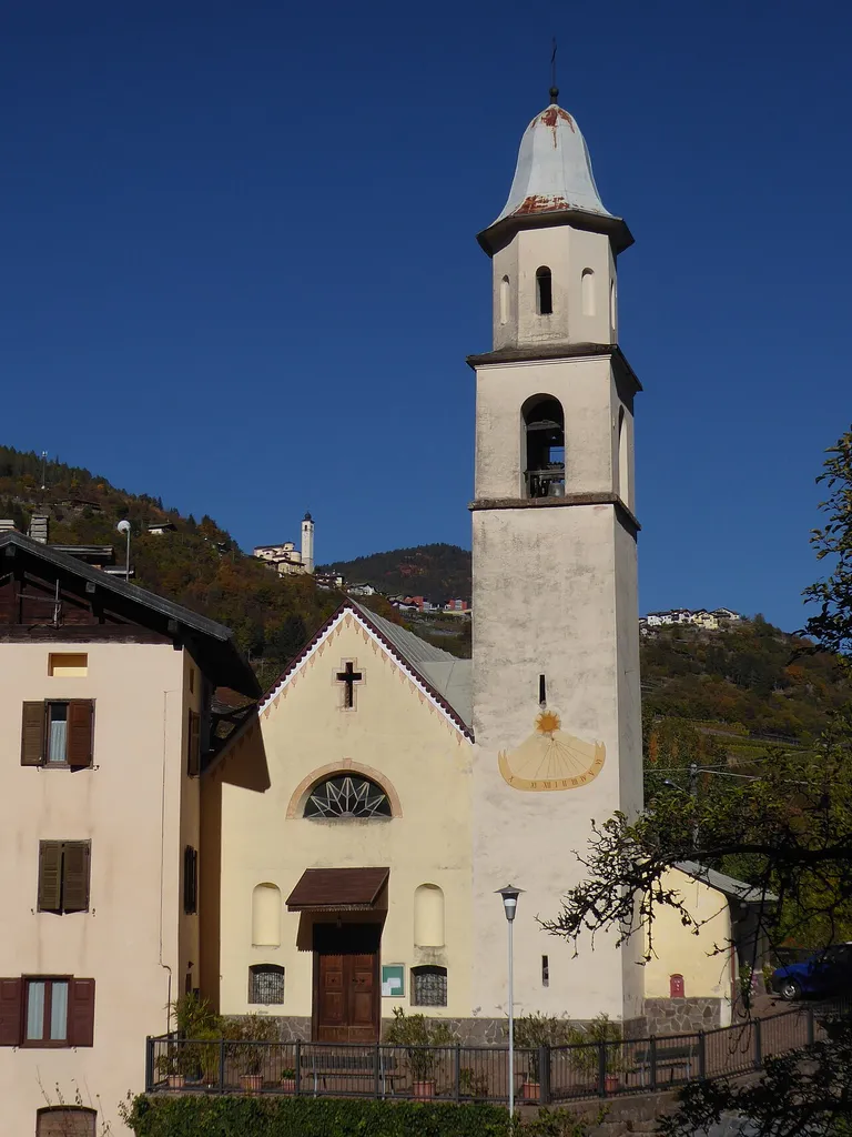The parish church of Our Lady of Loreto in Gresta (Segonzano, Trentino, Italy)