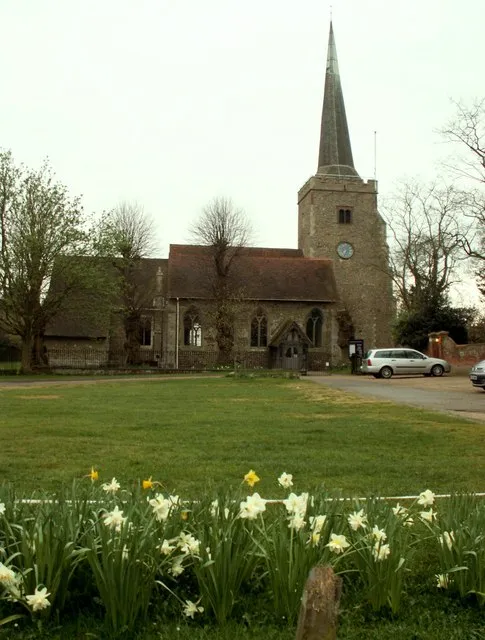 St. John the Baptist: the parish church of Danbury This 14th century church stands on a high position and the tower is a landmark for miles around.