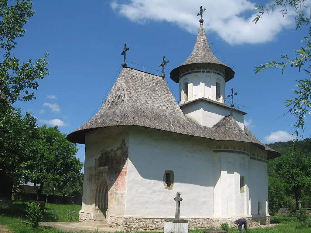 The Church of Pătrăuţi, Romania, UNESCO monument