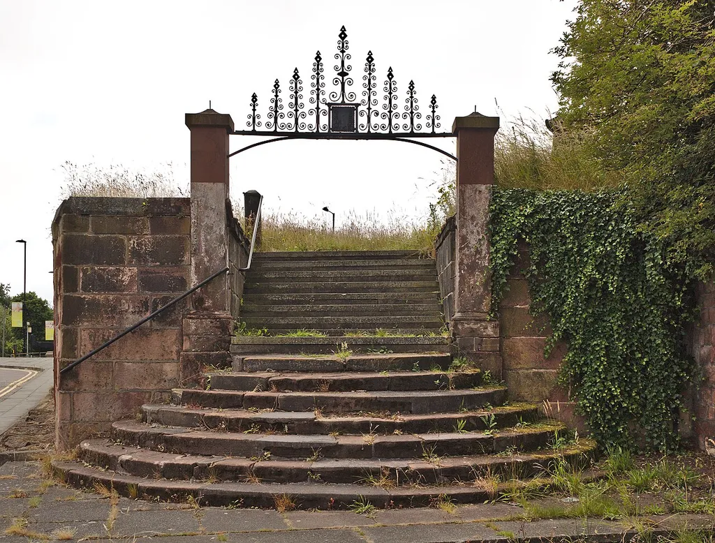 Grade II listed eastern gateway to St Michael's Church, Huyton
