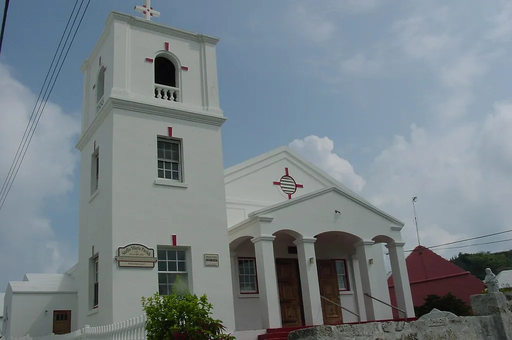 The Stella Maris Roman Catholic Church in St. George's, Bermuda.