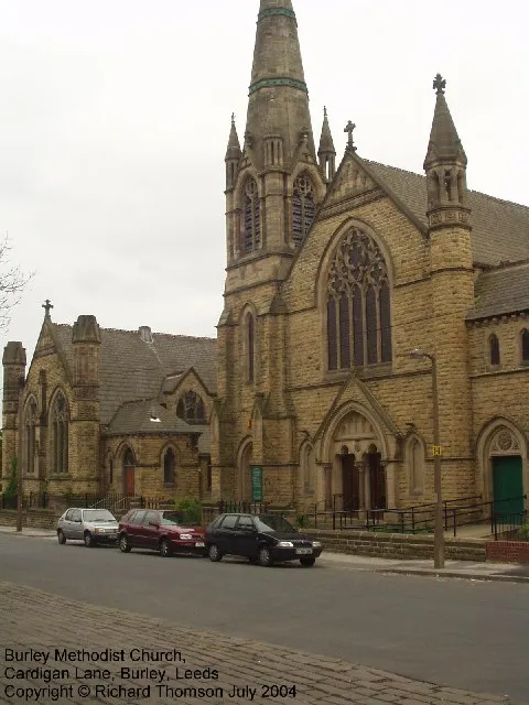 Burley Methodist Church, Cardigan Lane, Burley, Leeds.