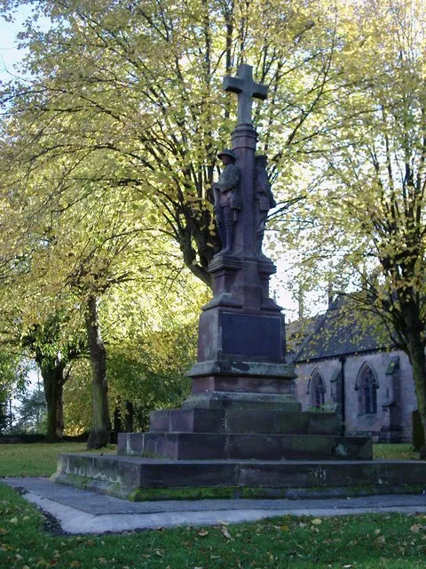 War Memorial This memorial is in the church grounds of St Peter and St Paul's church on Church Hill Coleshill.