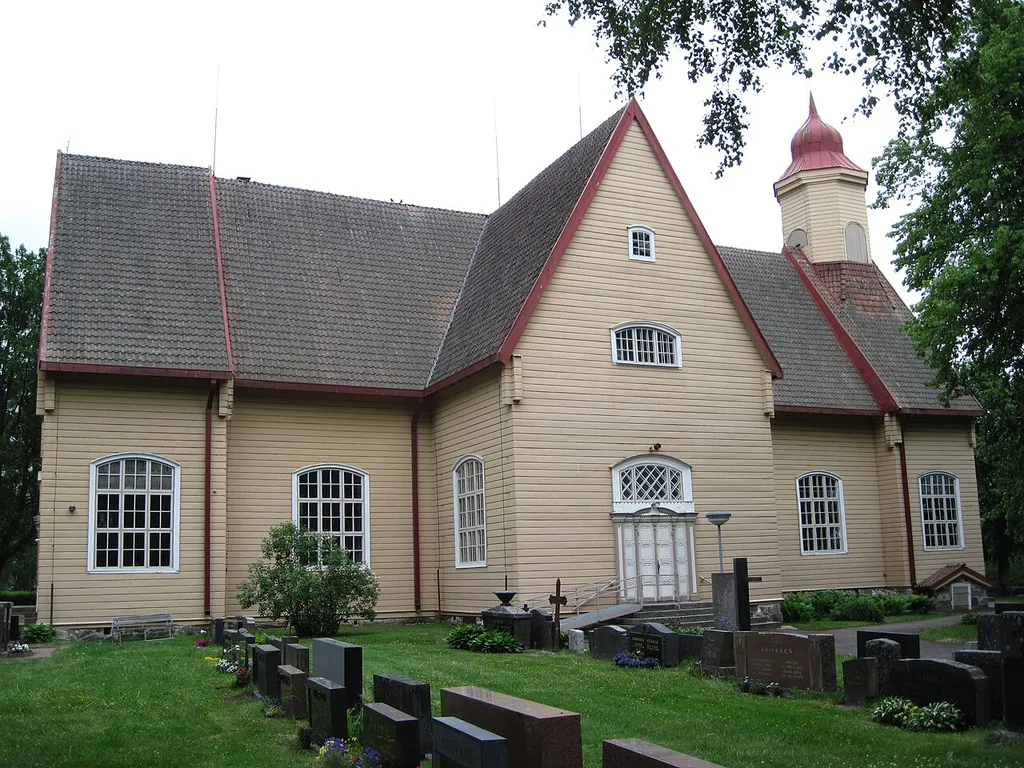 Church at Pöytyä, Finland