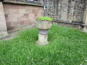 Font 2 Metres South Of West End At Church Of All Hallows