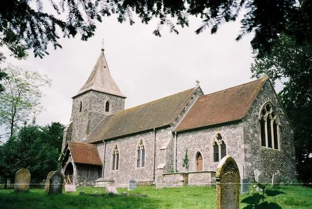 Pentridge: parish church of St. Rumbold Built in 1855.