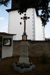 Wayside cross near Church of Saint Clemens