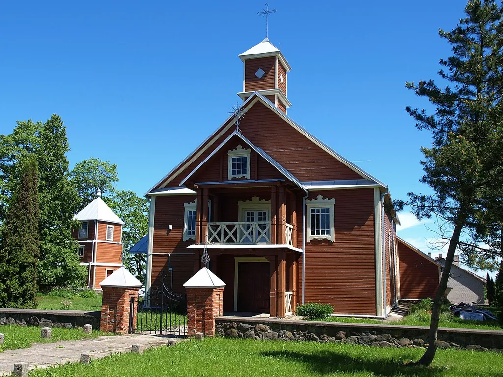 Smalvos church, Zarasai district, Lithuania