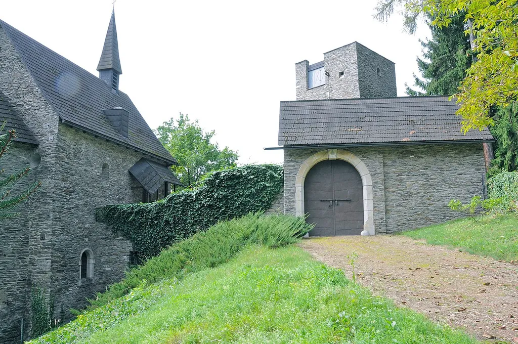 Renovated parts of the castle ruin Freiberg at Grassen, municipality Frauenstein, district Sankt Veit an der Glan, Carinthia, Austria, EU