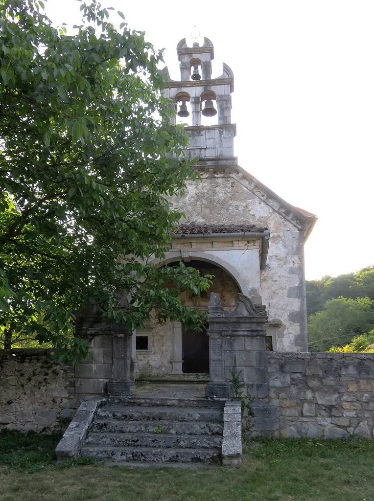 Saint Anthony of Padua Church in Gabrče, Municipality of Divača, Slovenia