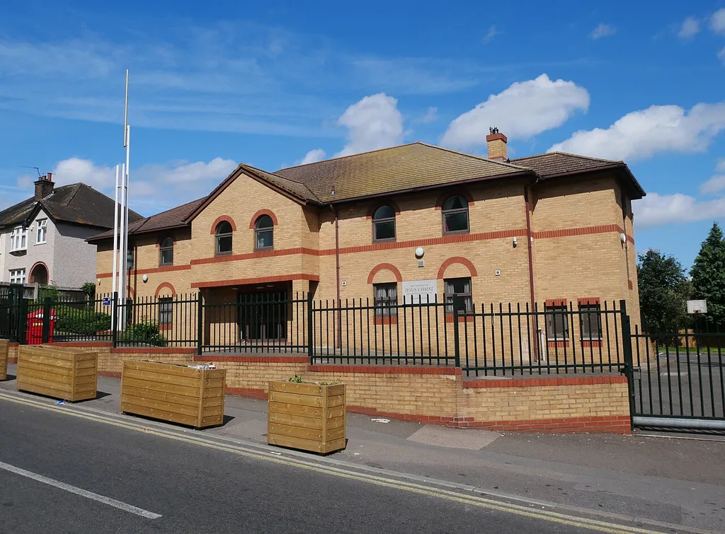 The meetinghouse of the Church of Jesus Christ of Latter-Day Saints in Station Approach, Orpington, London Borough of Bromley.