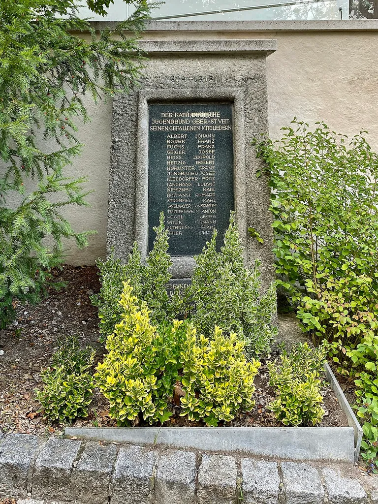 Kriegerdenkmal des Katholisch-Deutschen Jugendbundes Ober St. Veit