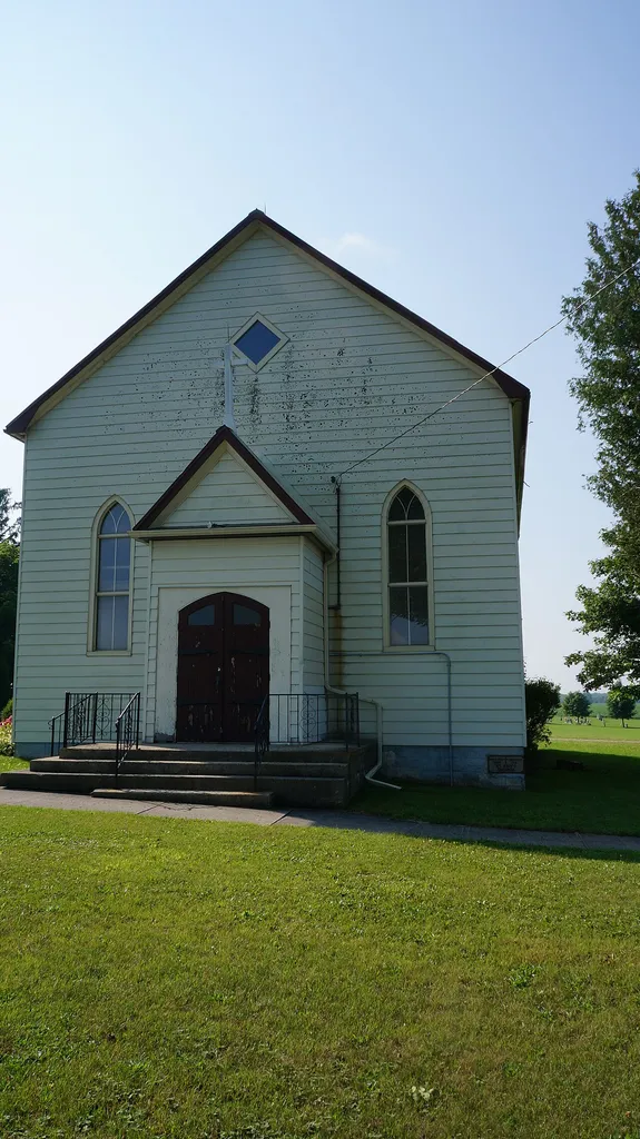 Former St. Ann Roman Catholic Church in Riversdale, Ontario, Canada