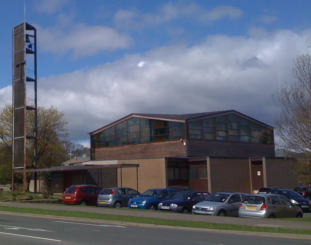A-listed modernist church located in Glenrothes town centre.