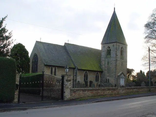 St Mary's parish church, Broomfleet, East Riding of Yorkshire, England, seen from the north.