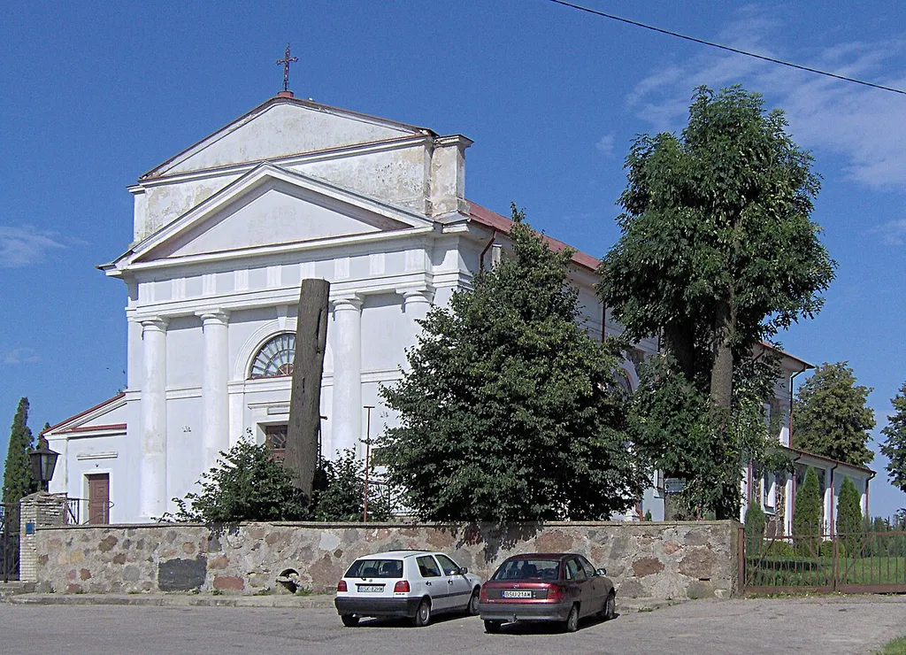 Filipów - kościół parafialny p.w. Wniebowzięcia NMP, mur., 1838 (zabytek nr 653 z 10.03.1989)