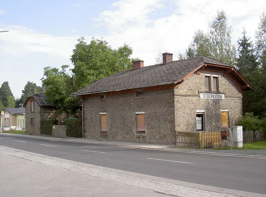 Bahnhof in Störnstein