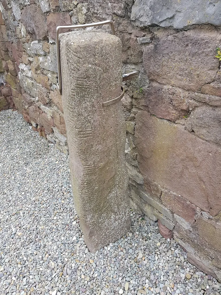 County Kerry, Ratass Church - Ogham Stone.