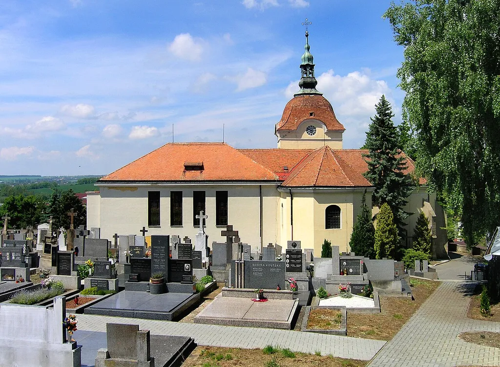 Church in Zdounky village, Czech Republic