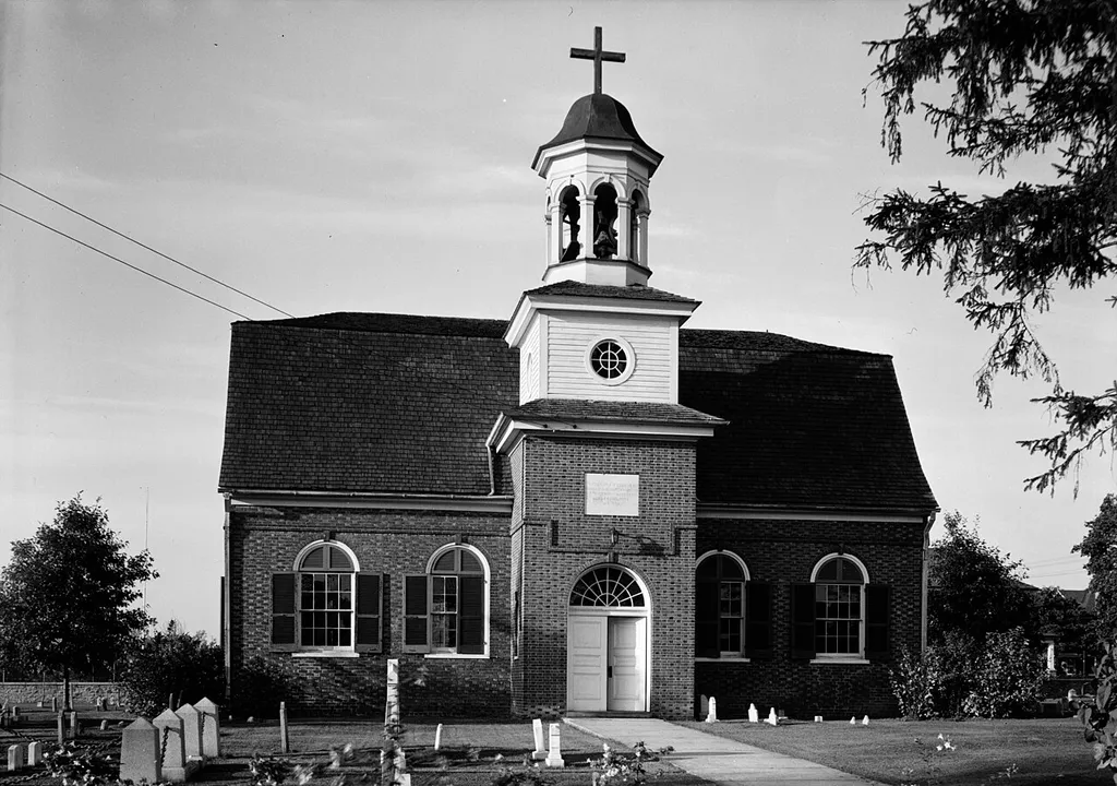 St. Mary Anne's Episcopal Church, 315 South Main Street North East, Maryland, BUILT 1700 TOWER 1904, front elevation