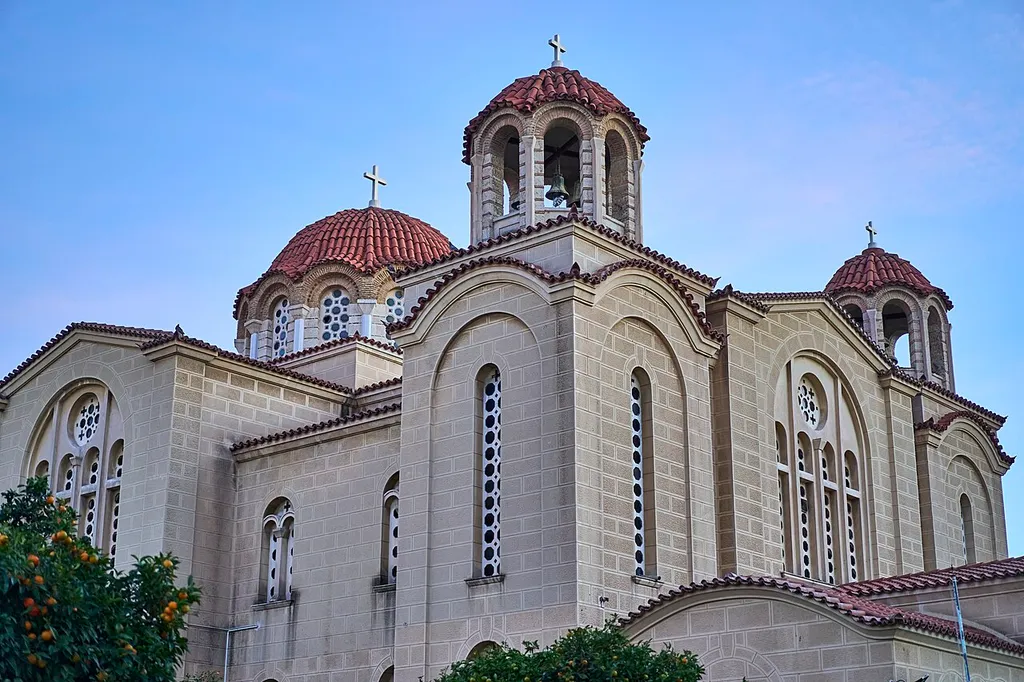 The Church of Dormition of the Mother of God in Kaisariani.