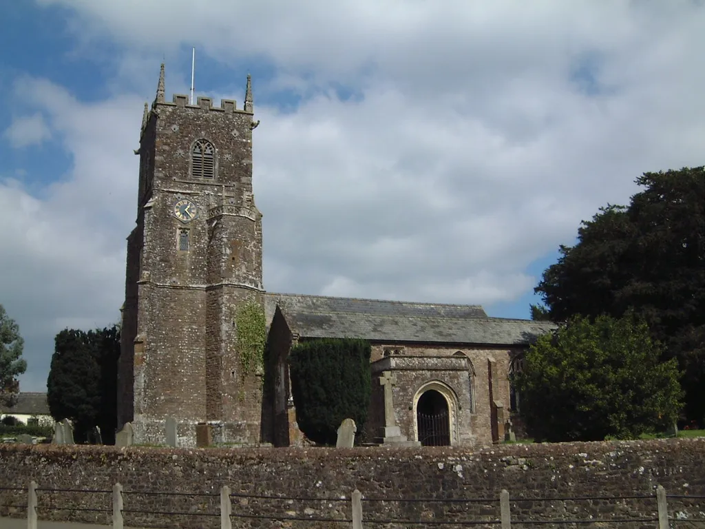 St John's Church, Plymtree, Devon, circa 2000.