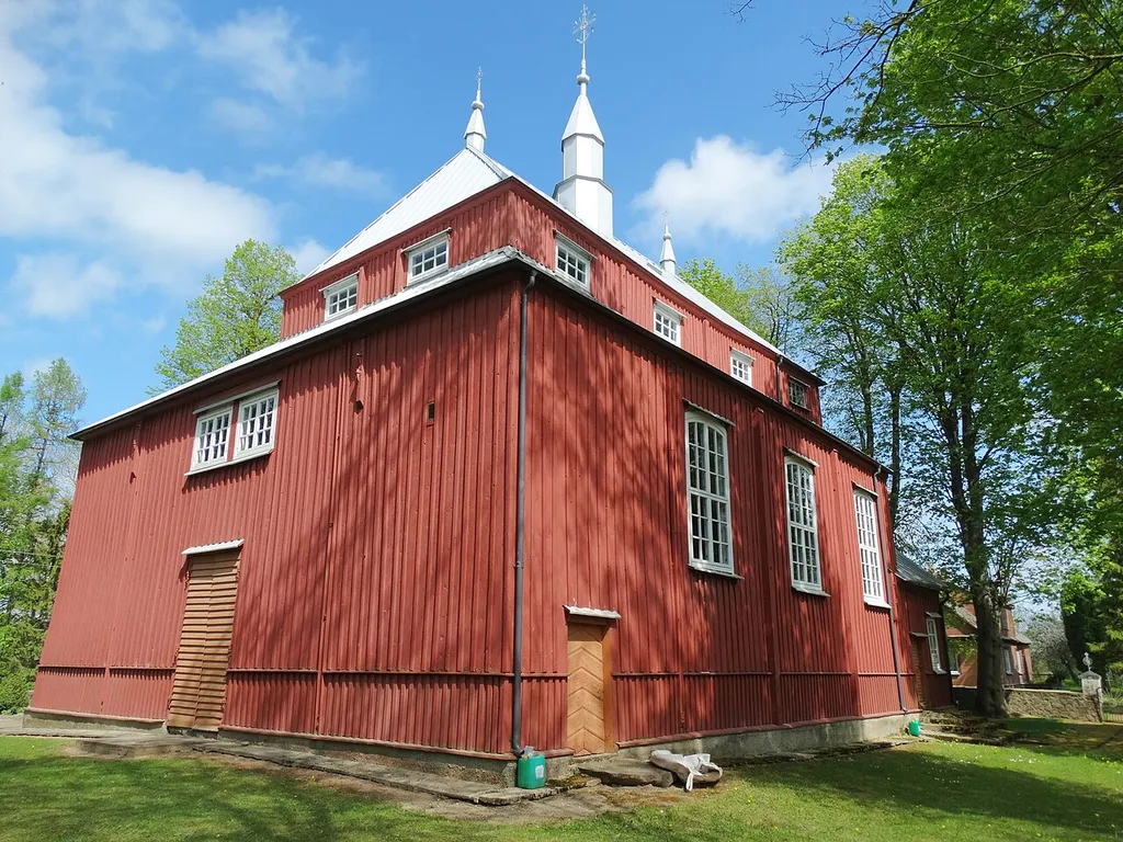 Catholic church, Lauksodis, Lithuania