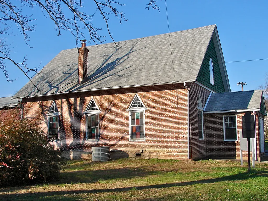 Old Fort Church on the NRHP since August 19, 1983. On Old Baltimore Pike (DE 7) in Christiana, Delaware.