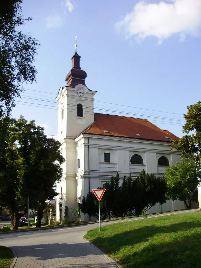Farní kostel Nanebevzetí Panny Marie Bohdalice (Vyškov- Czech republic)
