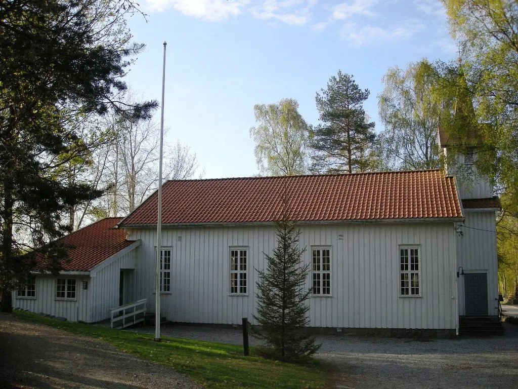 Larkollen church, Rygge municipality, Norway