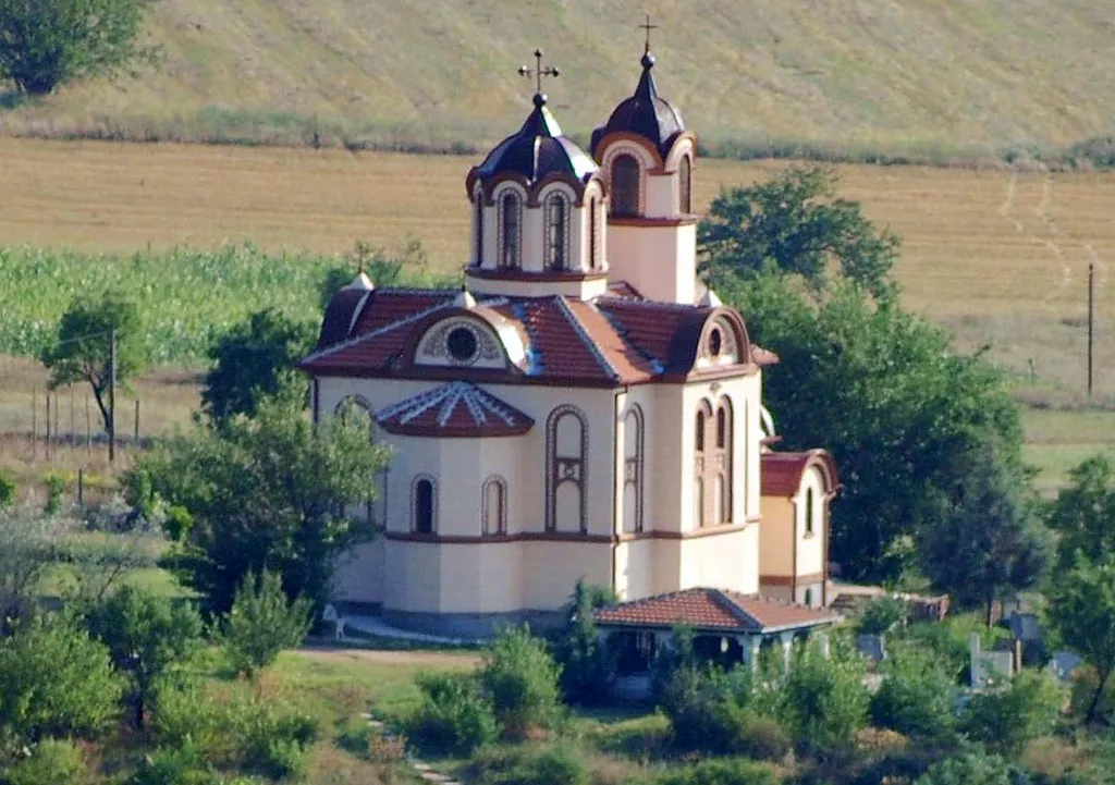 Holy Trinity Church in Novo Selo, Štip, Macedonia
