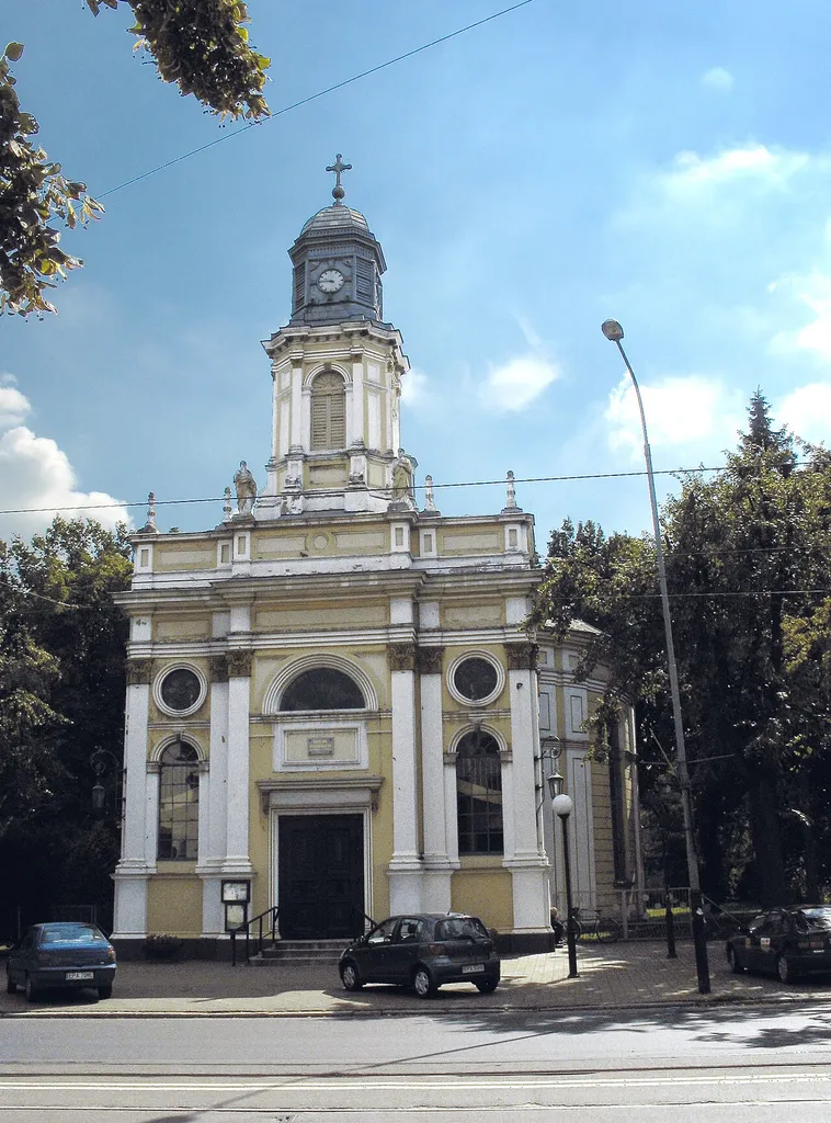 Pabianice - kościół ewangelicki św. Piotra i Pawła (zabytek nr rejestr. A/45)