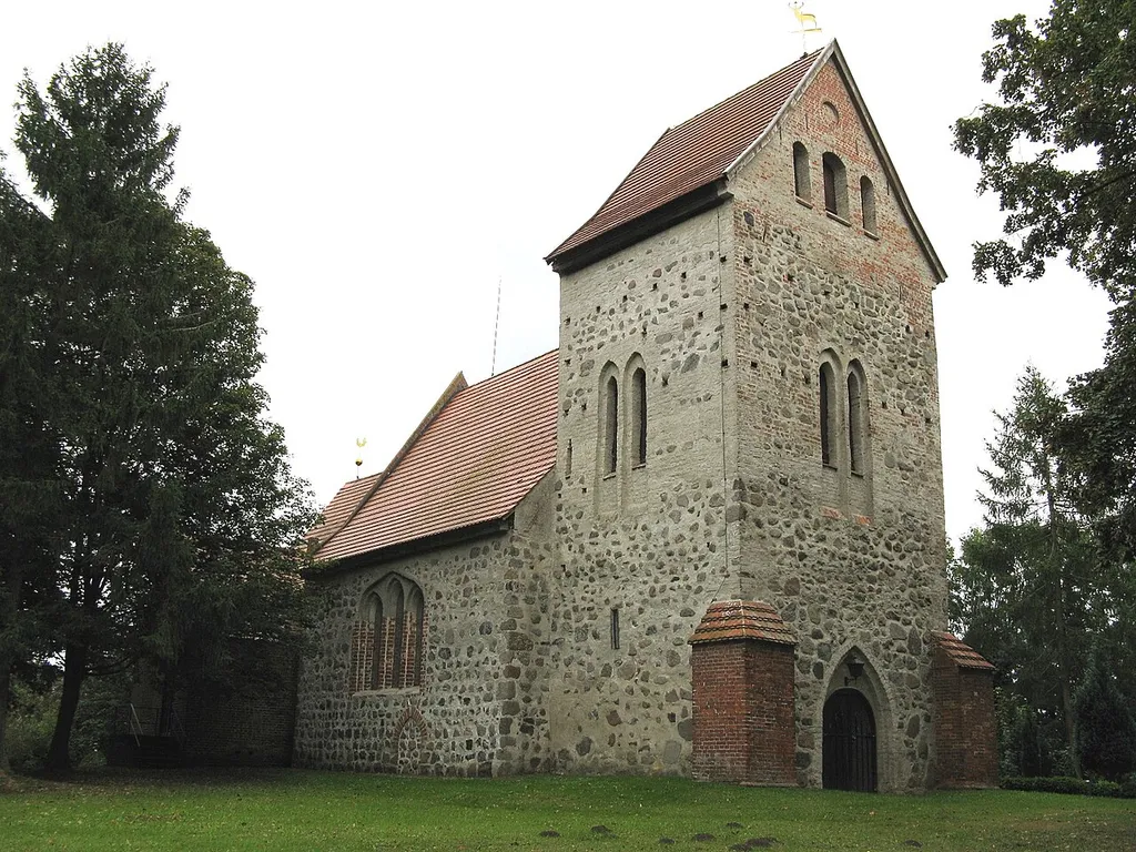 Church in Woserin, Mecklenburg-Vorpommern, Germany