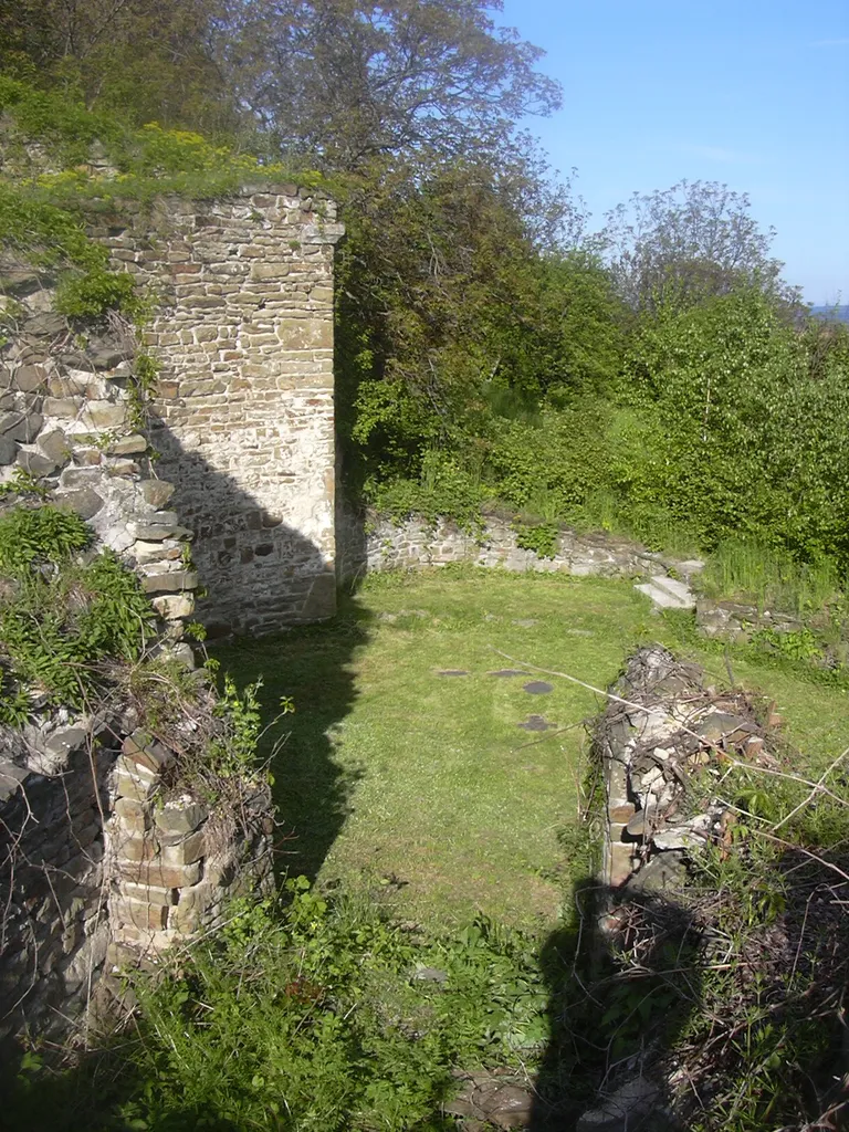 Rotunda_sv._Pantaleona v Pustiměři nachází se nad kaplí sv. Anny (Vyškov District, Czech Republic)