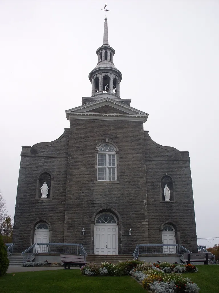 Catholic church of Saint-Joseph-du-Lac, Quebec, built in 1880