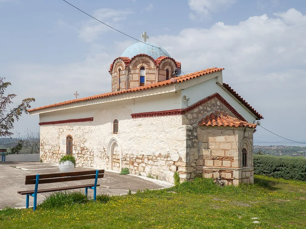 The church of Agia Eleousa near Sykamino, Attica