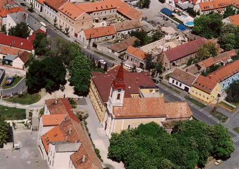 Tapolca, Hungary, aerialphotography