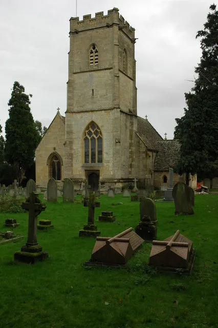 Holy Trinity Church, Badgeworth, near to Badgeworth, Gloucestershire, Great Britain. Holy Trinity Church, Badgeworth, viewed from the west.