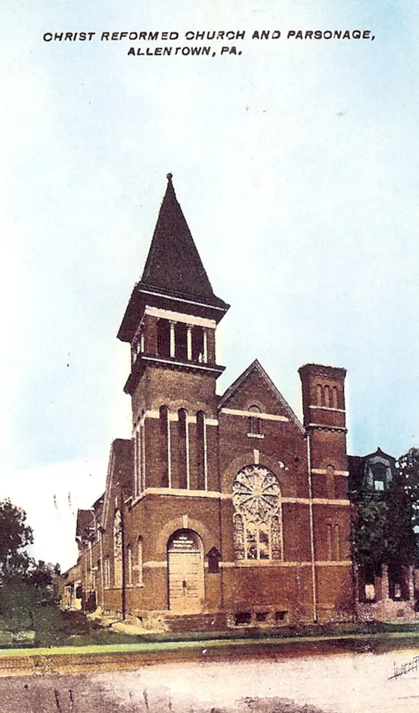 Christ Reformed Church, Second &amp; Court Streets (19 N 2nd St) Allentown PA Now Lehigh Valley Hispanic Seventh-day Adventist Church. Became a Spanish congregation in 1986