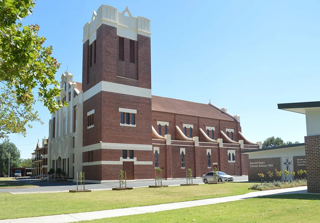Sacred Heart Roman Catholic church at Cootamundra, New South Wales