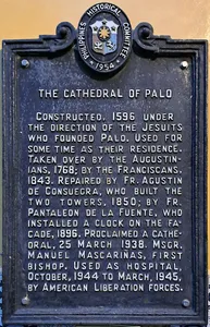 The Cathedral of Palo historical marker