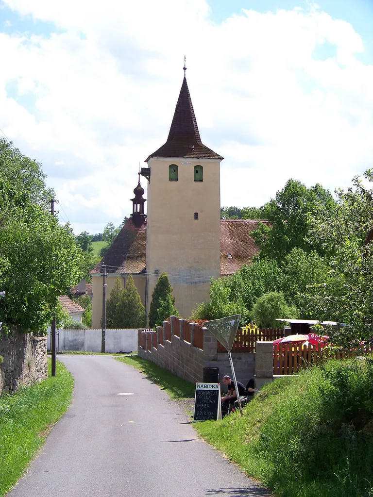 Jesenice, Příbram District, Central Bohemian Region, the Czech Republic. Church of the Holy Trinity.