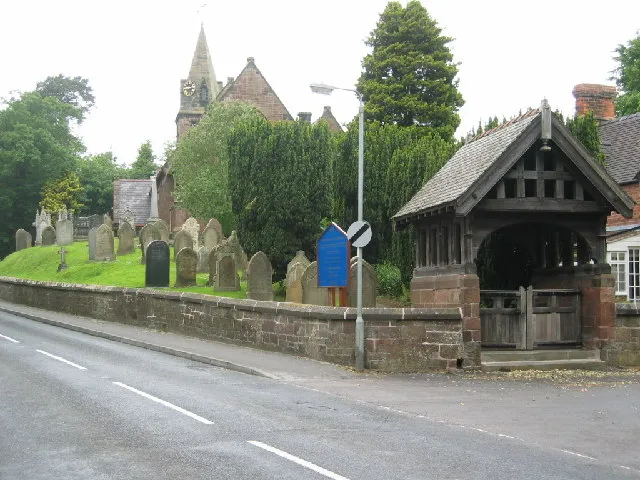Parish church of St John the Evangelist, Hollow Lane, Kingsley, Cheshire, seen from the east