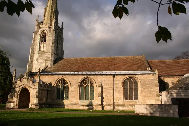 St.Michael's church, West Retford. A handsome Decorated and Perpendicular church