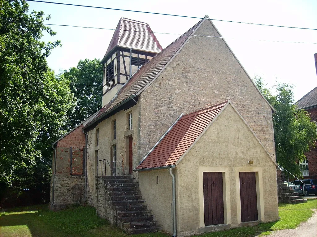 Church of the village of Lobas (Zeitz, district of Burgenlandkreis, Saxony-Anhalt)