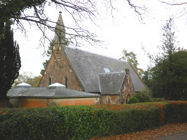 Parish church of St Michael the Archangel, West Hill, Devon, seen from the southwest