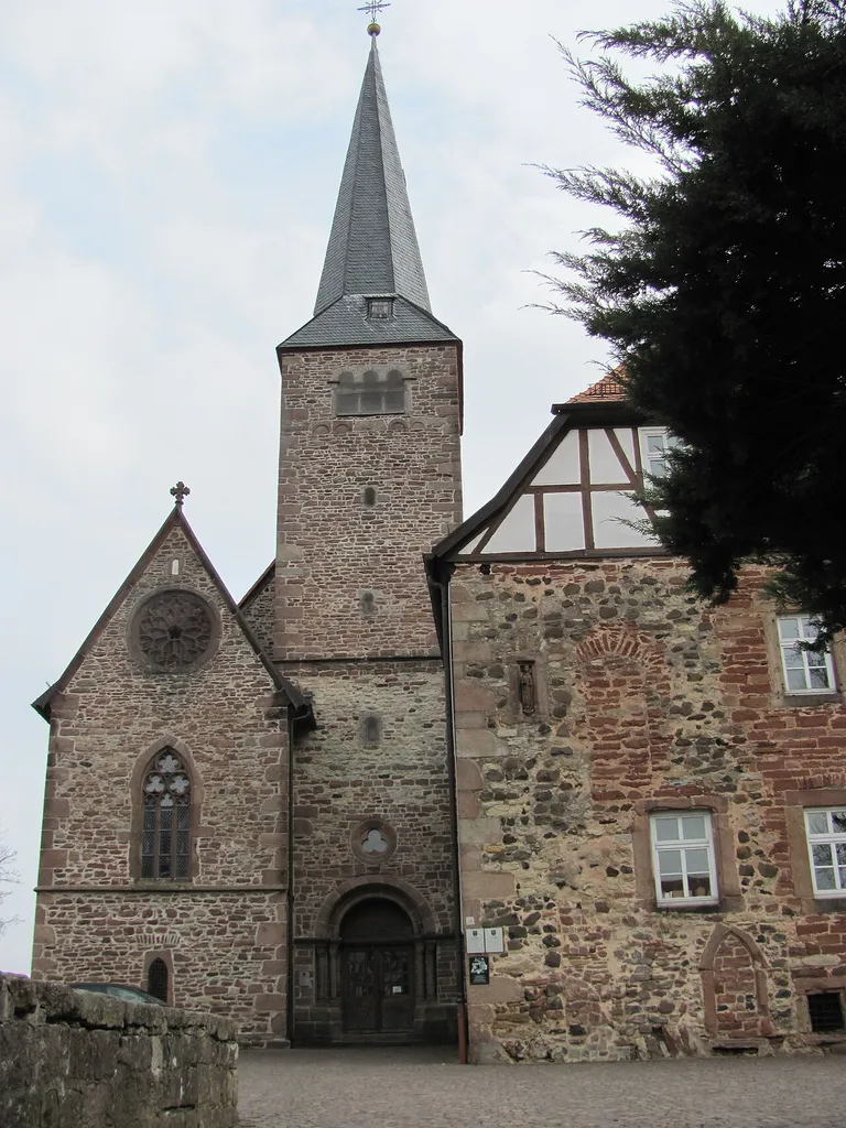 Schlüchtern Monastery, West of Church